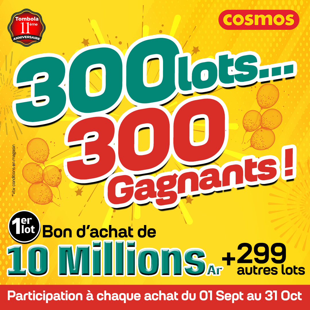 Promo anniversaire 01 septembre au 31 octobre